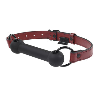 Sportsheets Saffron Silicone Bit Gag with Adjustable Buckle - Horny Stoner