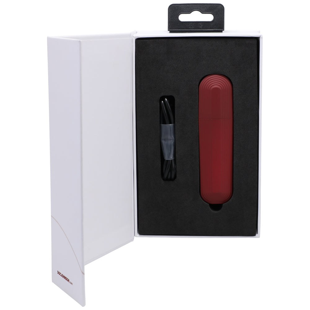 This Product Sucks Rechargeable Silicone Lipstick Sucking Clitoral Stimulator Red - Horny Stoner