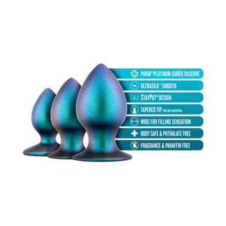Anal Adventures Matrix Metaverse Plug Kit Dark Millenia - Horny Stoner