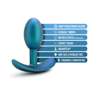 Anal Adventures Matrix Nebula Plug Lunar Blue - Horny Stoner
