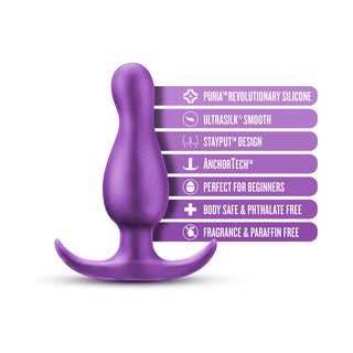 Anal Adventures Matrix Quantum Plug Galactic Purple - Horny Stoner