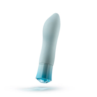 Blush Oh My Gem Ardor Rechargeable Warming Silicone Tapered Vibrator Aquamarine - Horny Stoner