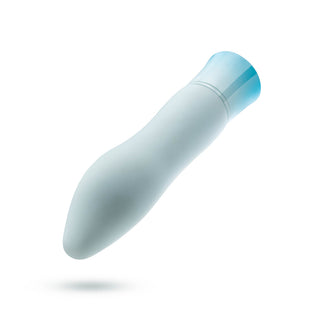 Blush Oh My Gem Ardor Rechargeable Warming Silicone Tapered Vibrator Aquamarine - Horny Stoner