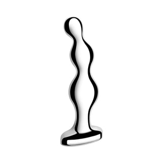 b-Vibe Stainless Steel Anal Beads - Horny Stoner