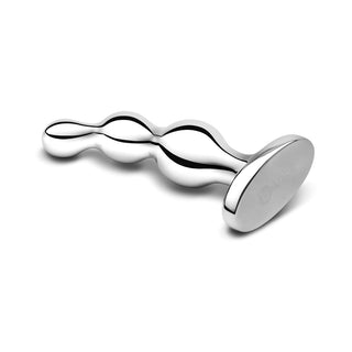 b-Vibe Stainless Steel Anal Beads - Horny Stoner