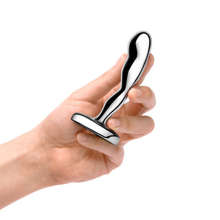 b-Vibe Stainless Steel Prostate Plug - Horny Stoner