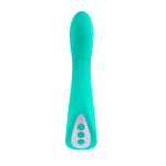 Evolved Come With Me Rechargeable 'Come Hither' Silicone Vibrator Green - Horny Stoner
