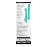 Evolved Come With Me Rechargeable 'Come Hither' Silicone Vibrator Green - Horny Stoner
