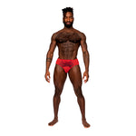 Male Power Sassy Lace Bikini Solid Pouch - Horny Stoner