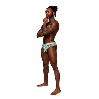 Male Power Sheer Flamingo Print Sheer Thong - Horny Stoner