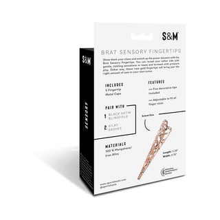 Sportsheets Sex & Mischief Brat Sensory Fingertips - Horny Stoner