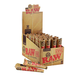 Raw Natural Unrefined Pre-Rolled Cones - Horny Stoner