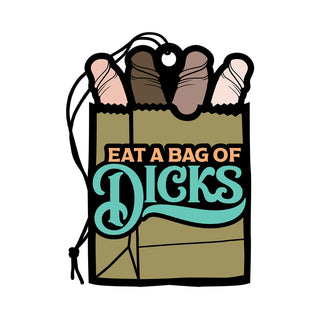 Wood Rocket Air Freshener Bag of Dicks - Horny Stoner
