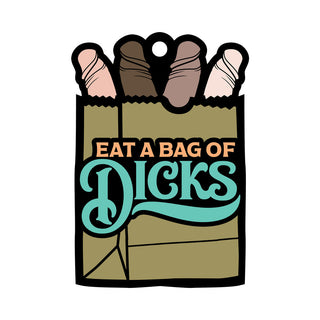 Wood Rocket Air Freshener Bag of Dicks - Horny Stoner