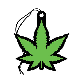 Wood Rocket Air Freshener Green Leaf - Horny Stoner