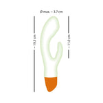 You2Toys Glow-in-the-Dark Rabbit Vibrator - Horny Stoner