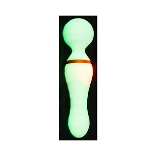 You2Toys Glow-in-the-Dark Wand Vibrator - Horny Stoner