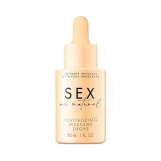 Bijoux Indiscrets Sex au Naturel Revitalizing Massage Drops 1 oz. - Horny Stoner