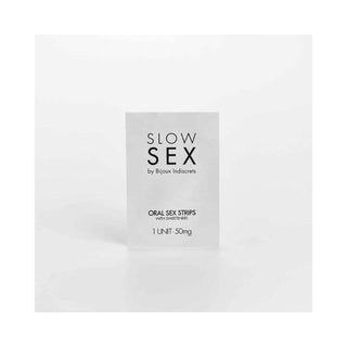 Bijoux Indiscrets Slow Sex Oral Sex Strips 7-Pack - Horny Stoner
