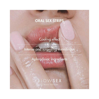 Bijoux Indiscrets Slow Sex Oral Sex Strips 7-Pack - Horny Stoner