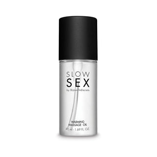 Bijoux Indiscrets Slow Sex Warming Massage Oil 1.69 oz. - Horny Stoner