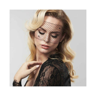 Bijoux Indiscrets Louise Decal Eye Mask - Horny Stoner