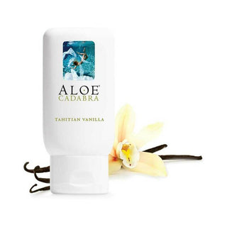 Aloe Cadabra Tahitian Vanilla Aloe Lubricant - 2.5 oz | Natural & Flavored Lube