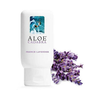 Aloe Cadabra French Lavender Aloe Lubricant - 2.5 oz | Natural Water-Based Lube