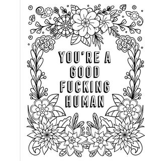 Happy as F*ck Coloring Book - Horny Stoner