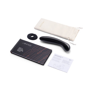 Le Wand Crystal G-Wand Black Obsidian - Horny Stoner
