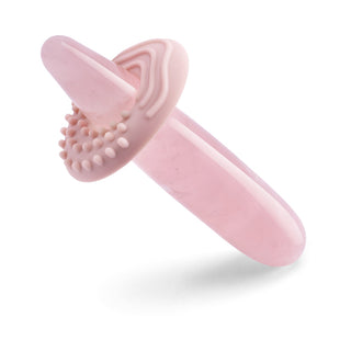 Le Wand Crystal Slim Wand Rose Quartz - Horny Stoner