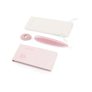 Le Wand Crystal Slim Wand Rose Quartz - Horny Stoner