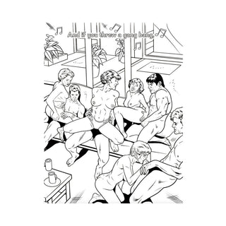 The Golden GILFs Porn Parody Coloring Book - Horny Stoner