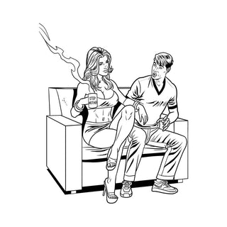 The MILF Porn Coloring Book - Horny Stoner