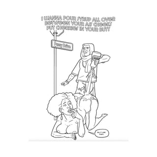 Sex Style Coloring Book - Horny Stoner