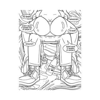 Sex Style Coloring Book - Horny Stoner
