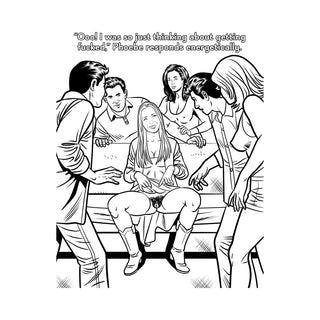 Friends With Benefits Porn Parody Coloring Book - Horny Stoner