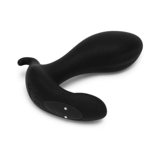 b-Vibe Expand Expanding and Vibrating Remote Control Plug Black - Horny Stoner
