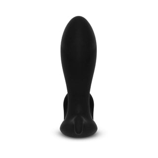 b-Vibe Expand Expanding and Vibrating Remote Control Plug Black - Horny Stoner