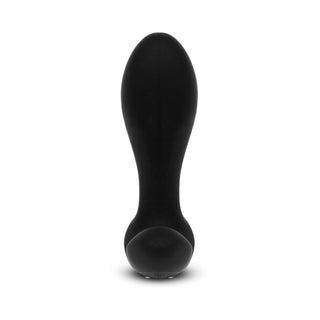 b-Vibe Expand Expanding and Vibrating Remote Control Plug Black - Horny Stoner