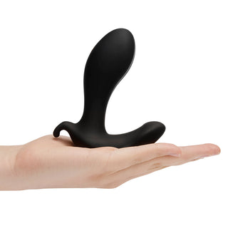 b-Vibe Expand Expanding and Vibrating Remote Control Plug Black - Horny Stoner