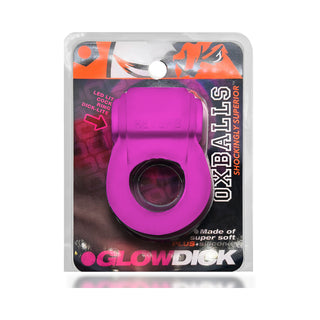 OxBalls Glowdick Cockring W/Led Light - Horny Stoner