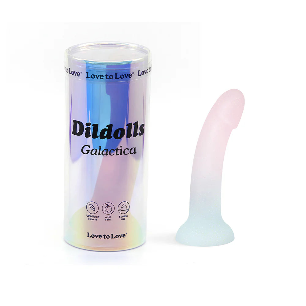 Love to Love Dildolls Suction Cup Silicone Dildo - Horny Stoner