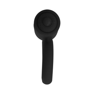 In A Bag Vibrating C-Ring Black - Horny Stoner