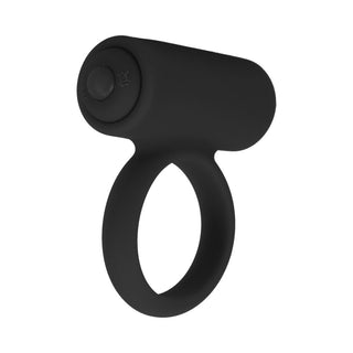 In A Bag Vibrating C-Ring Black - Horny Stoner