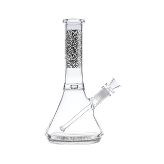 K. Haring Glass Beaker Water Pipe