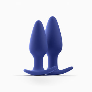 Biird Regii 2-Piece Anal Plug Set - Blue