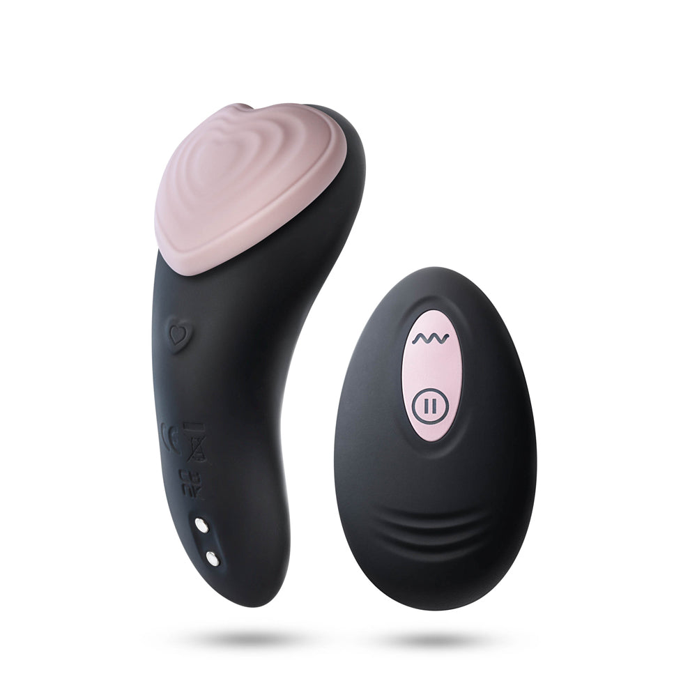 Temptasia Heartbeat Panty Vibe with Remote Pink - Horny Stoner