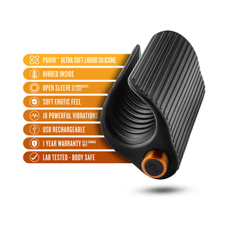 M Elite Platinum Wrapt Black - Horny Stoner