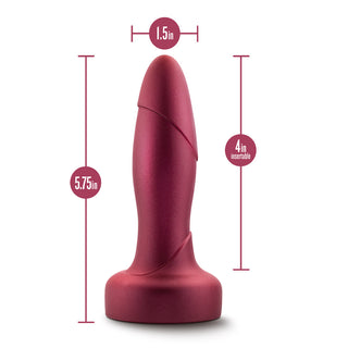 Anal Adventures Matrix Atomic Plug with Remote Martian Wine - Horny Stoner